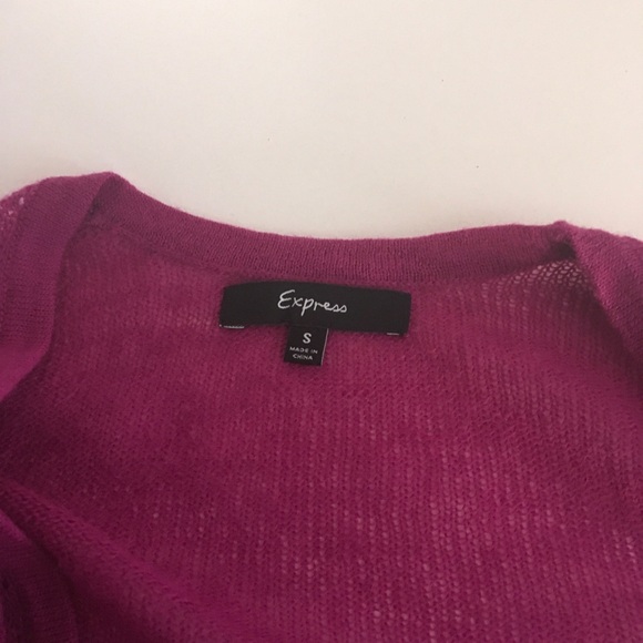 Express Cropped Cardigan Sweater - Picture 7 of 7